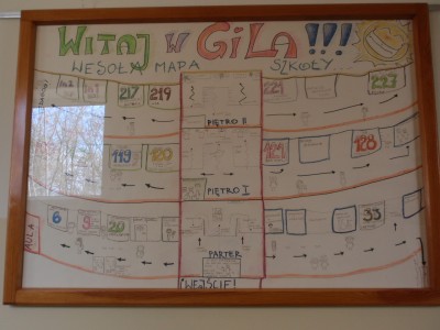 Wesoła mapa szkoły 